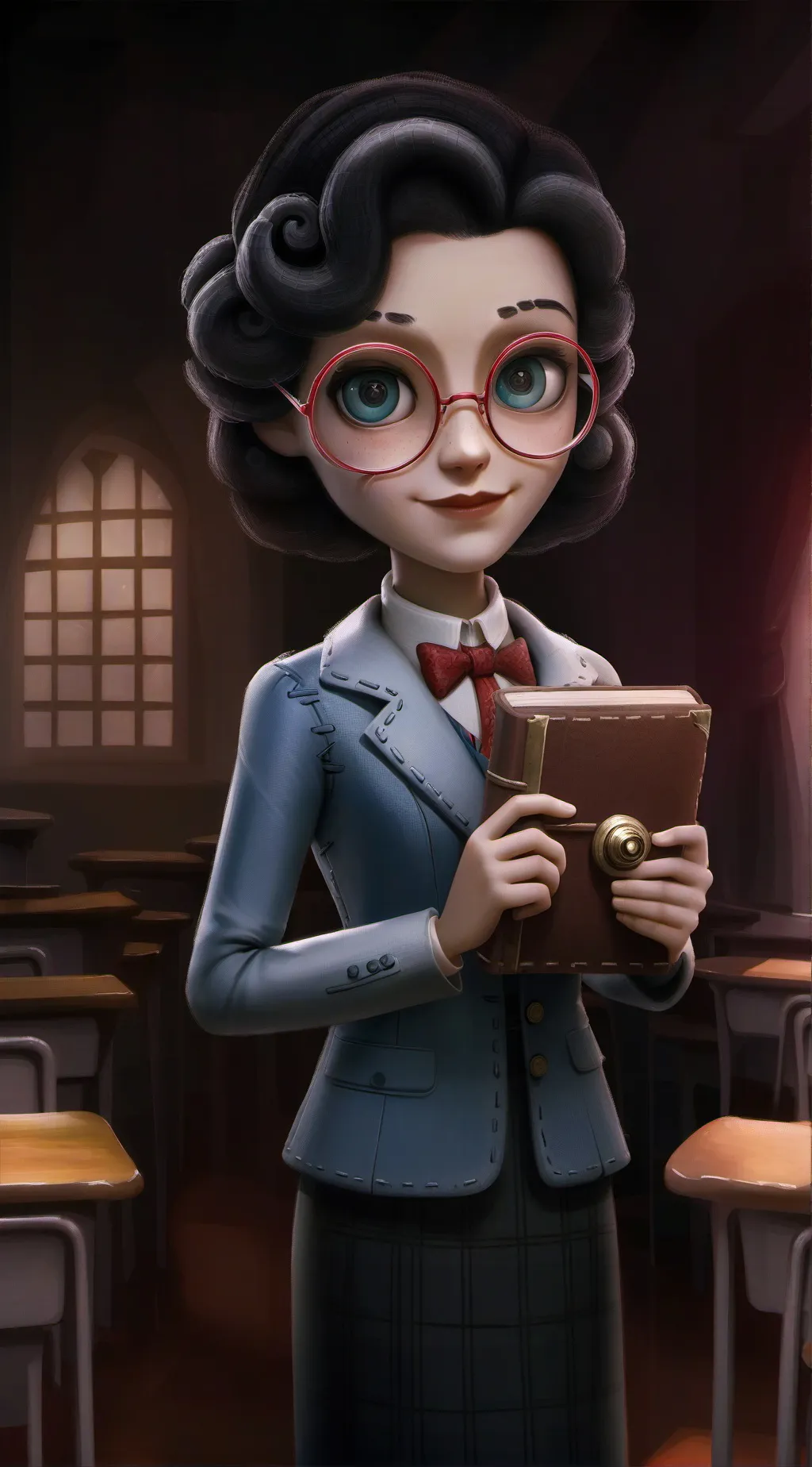 ai character: Miss Willow background