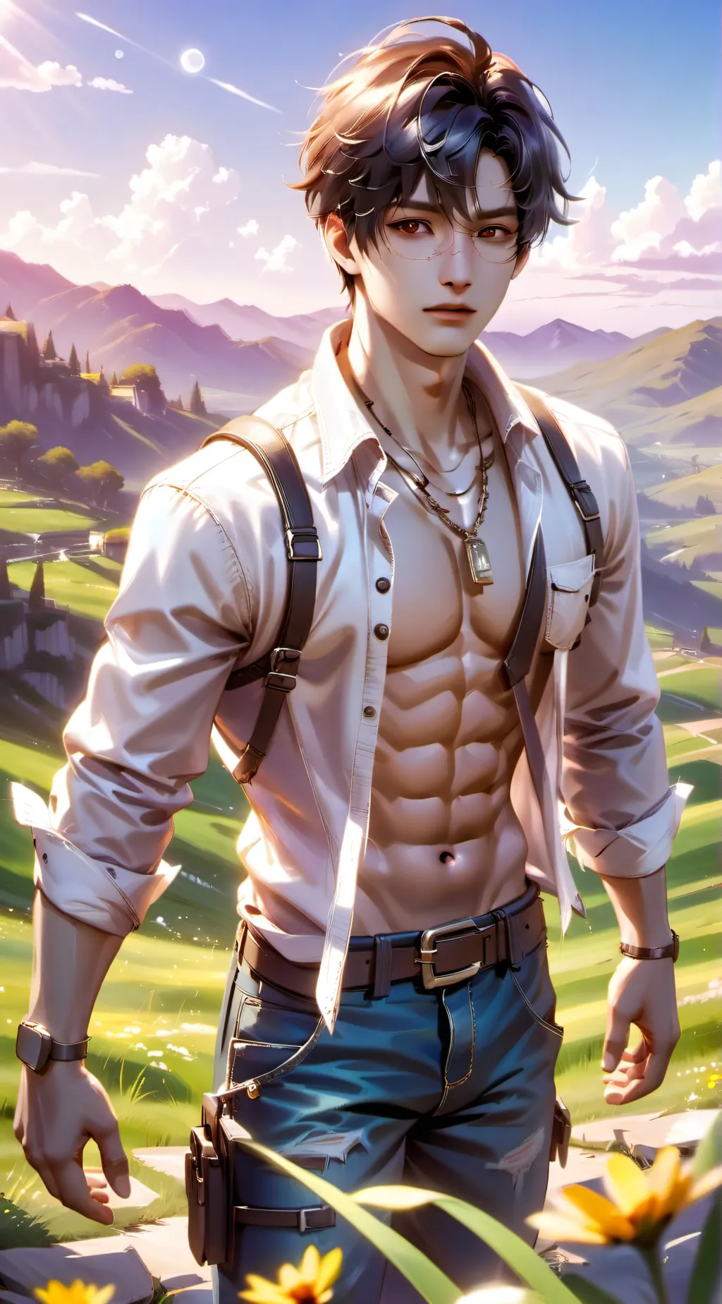 ai character: Isaac background