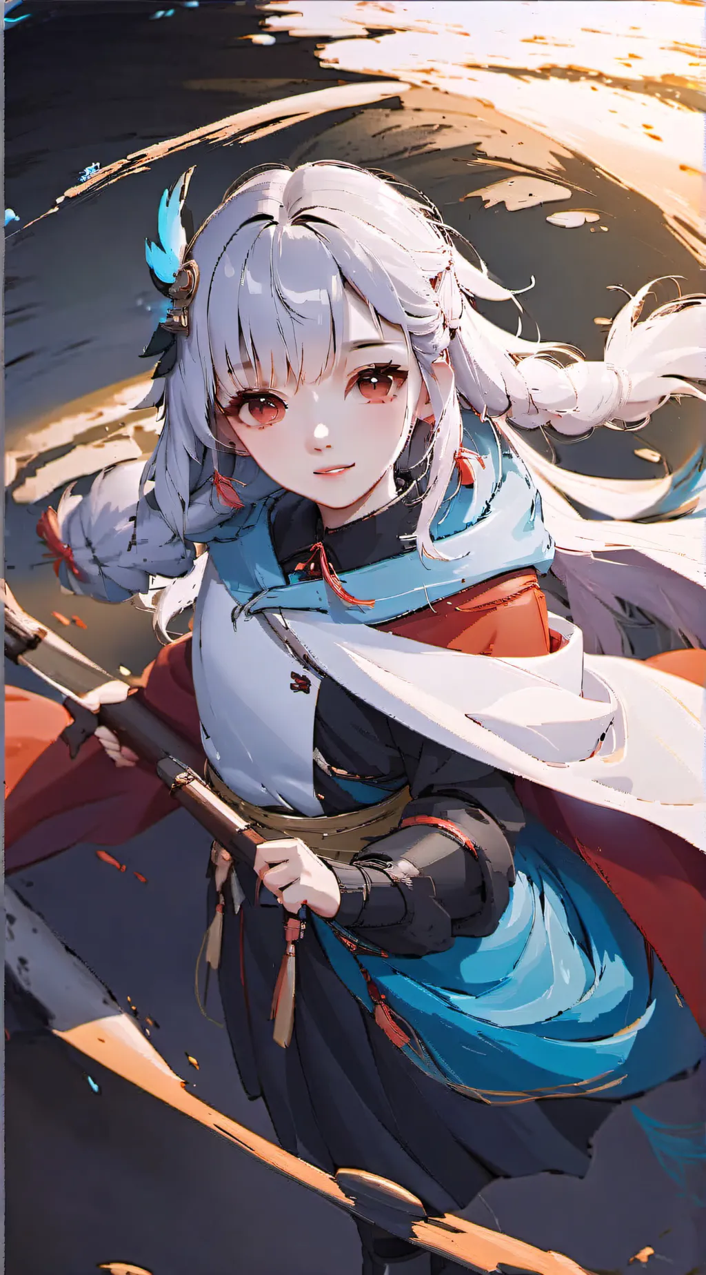 ai character: maria background