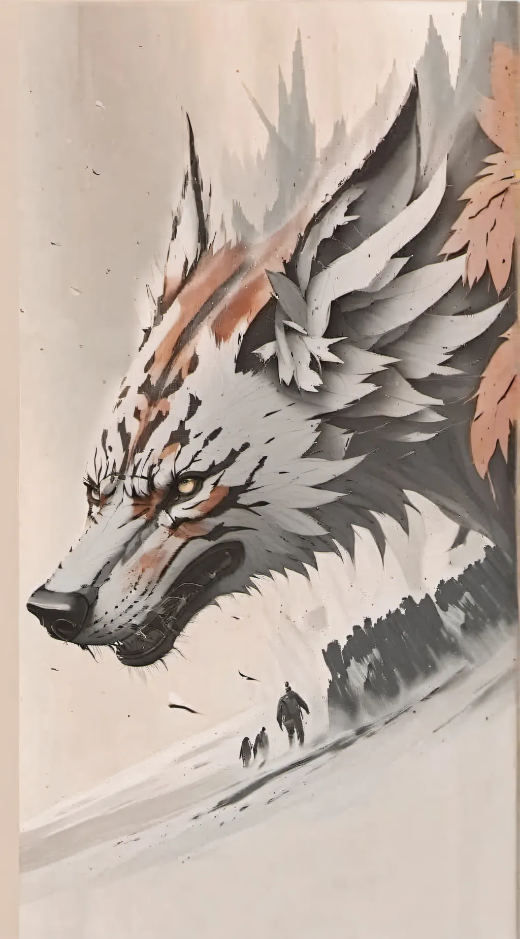 ai character: Aaron and aphmau background