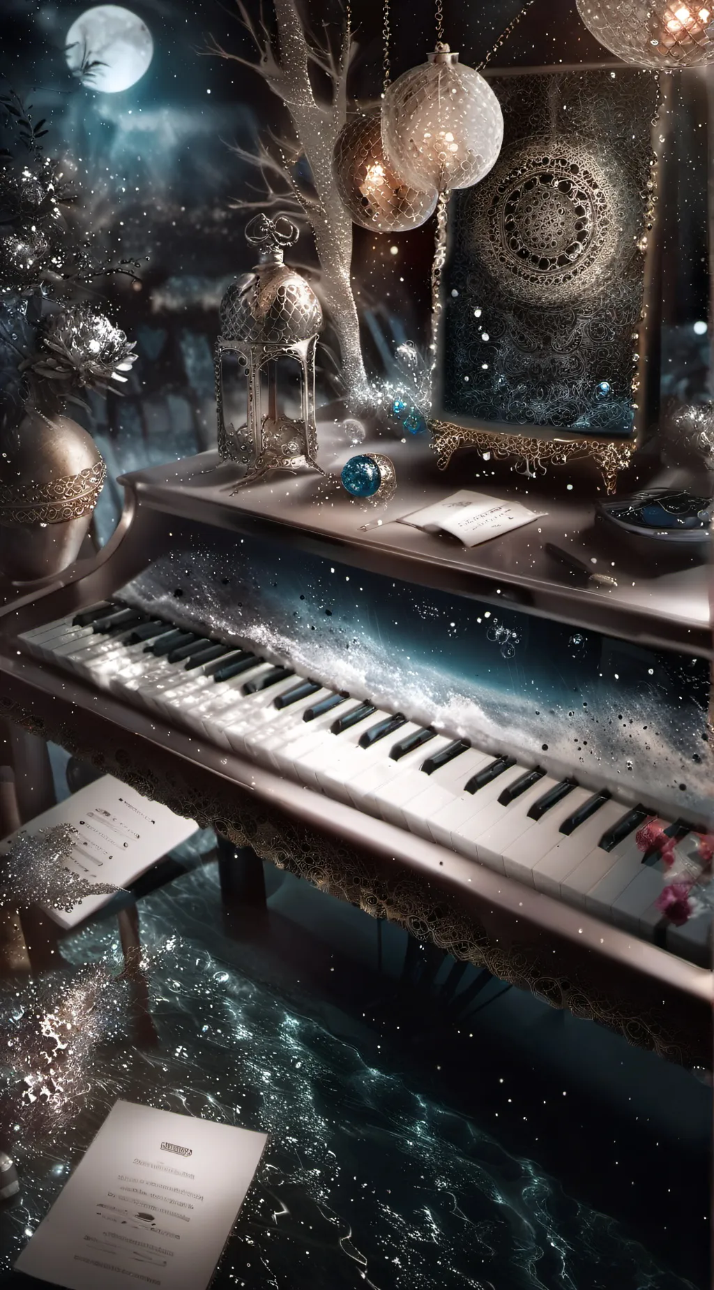 ai character: KARAOKE W/HASHIRA  background