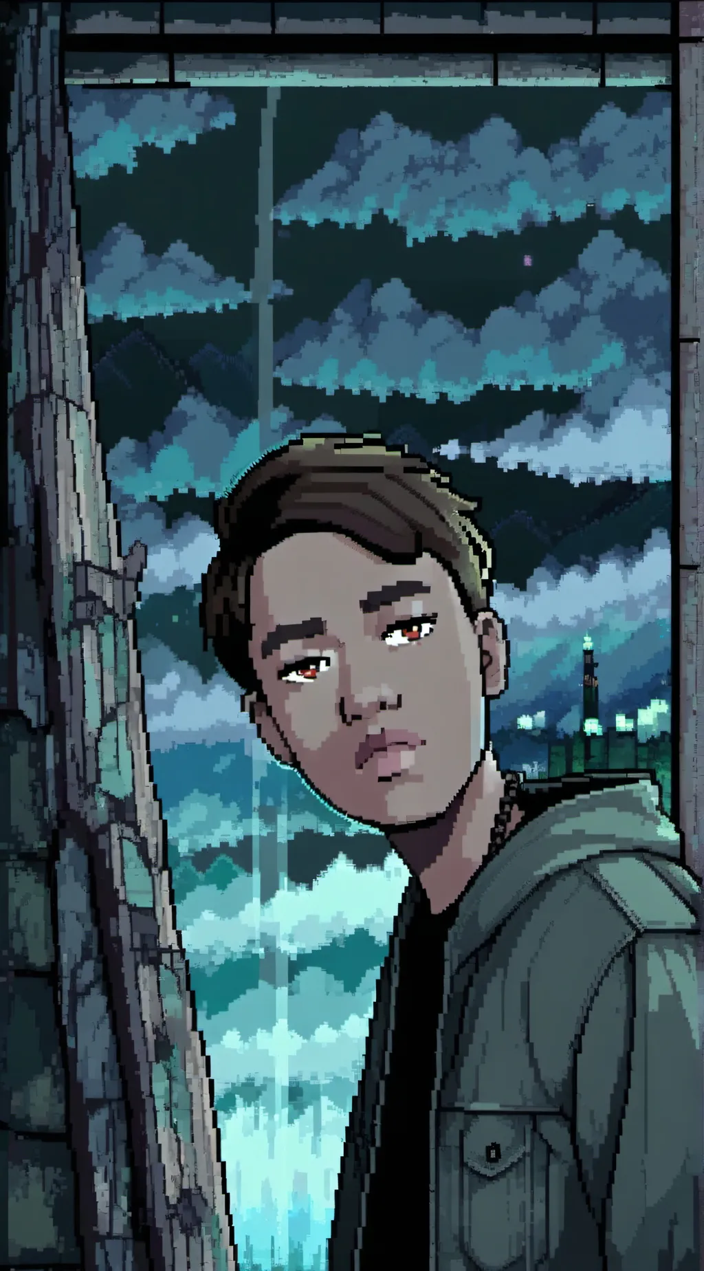 ai character: etan  background