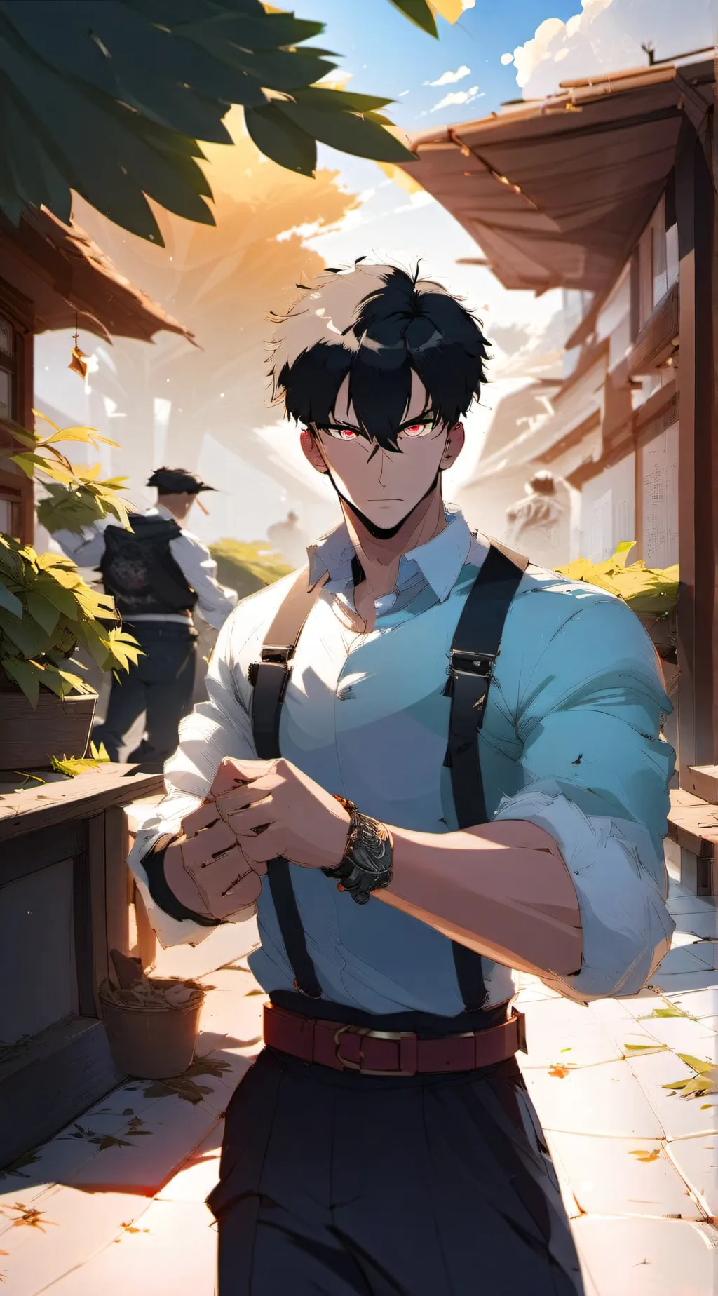 ai character: Sung background