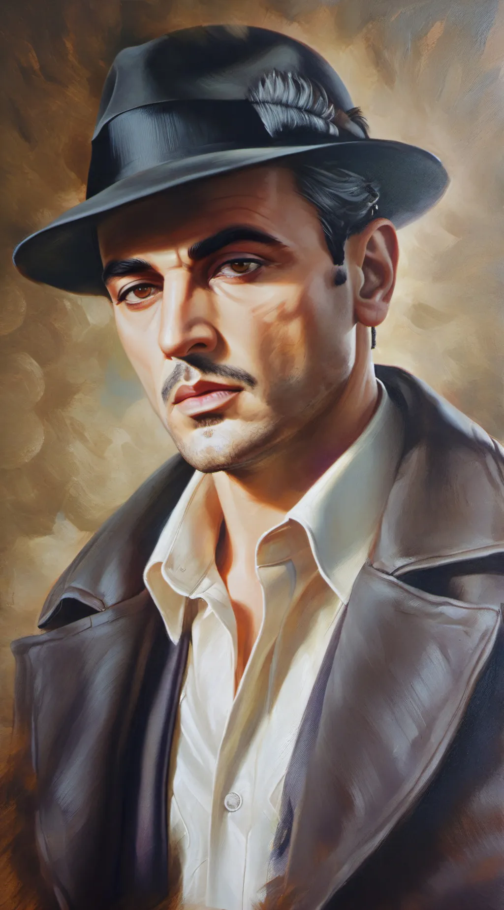 ai character: Bruce background