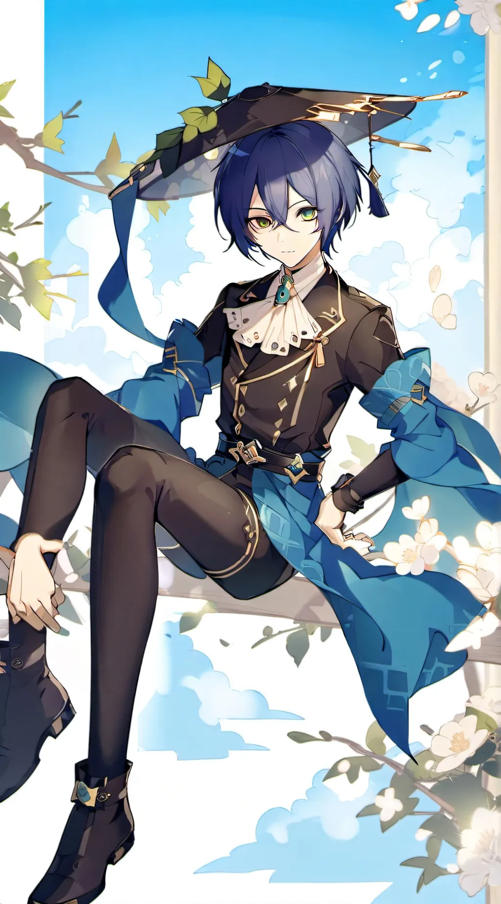 ai character: Scaramouche bf background