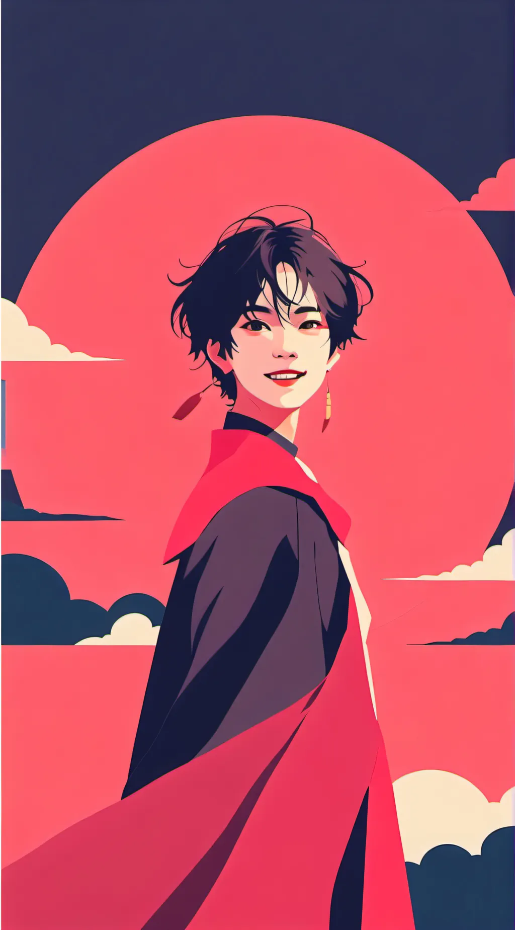 ai character: Enhypen (again) background