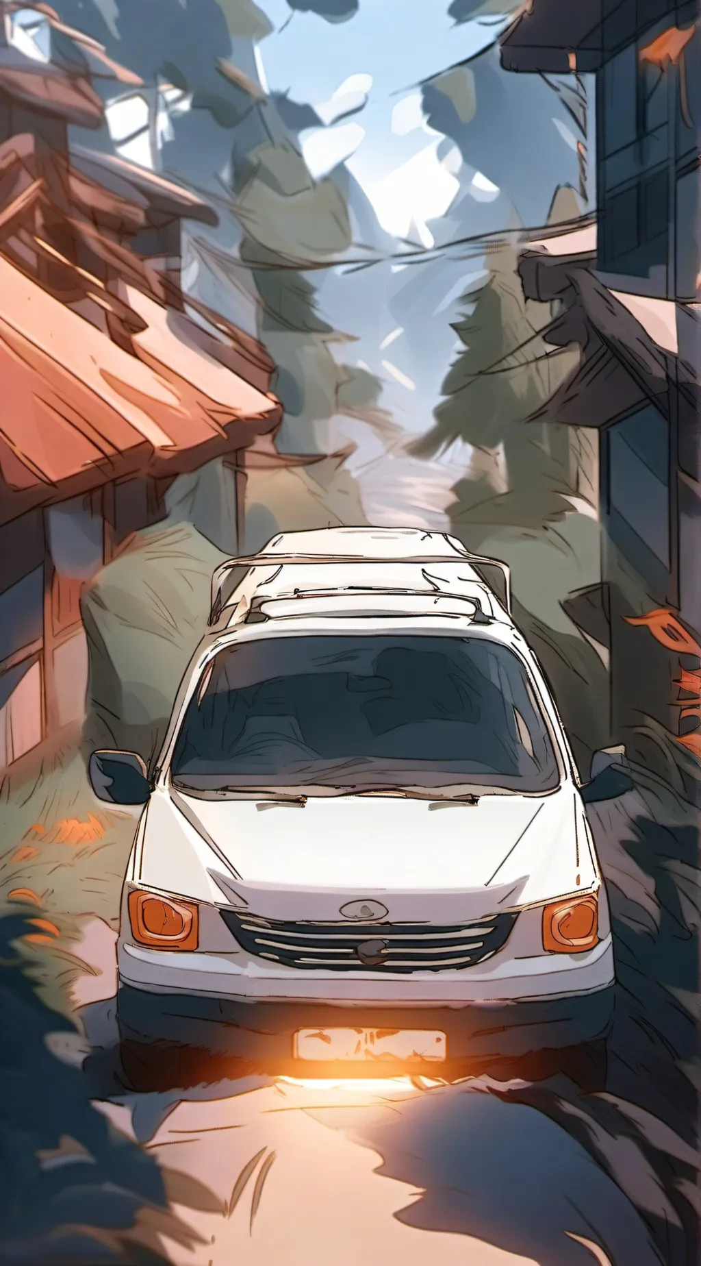 ai character: Hazbin Car tripp background