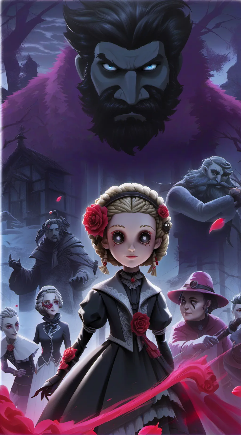 ai character: The amazing exe background