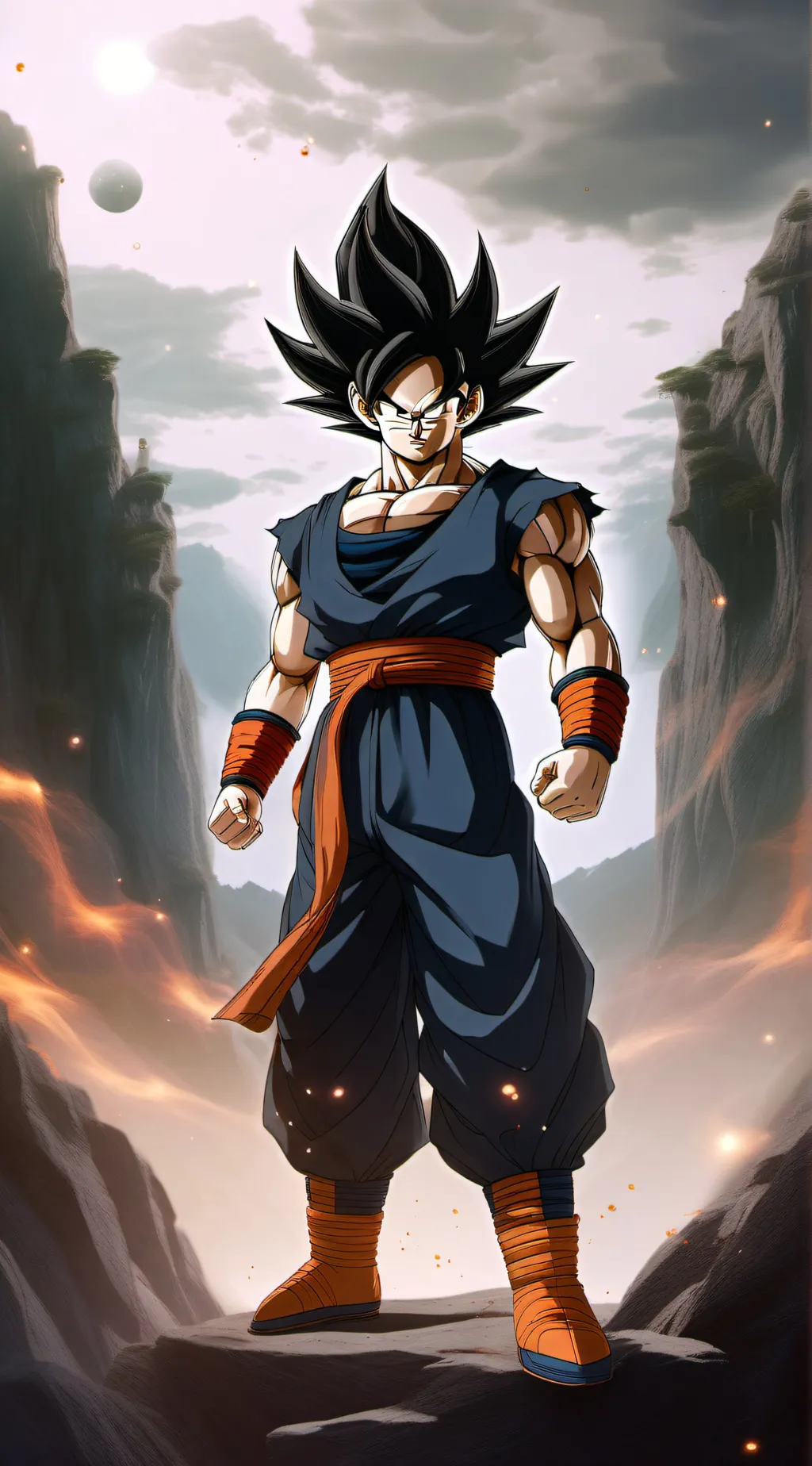 ai character: Son goku background