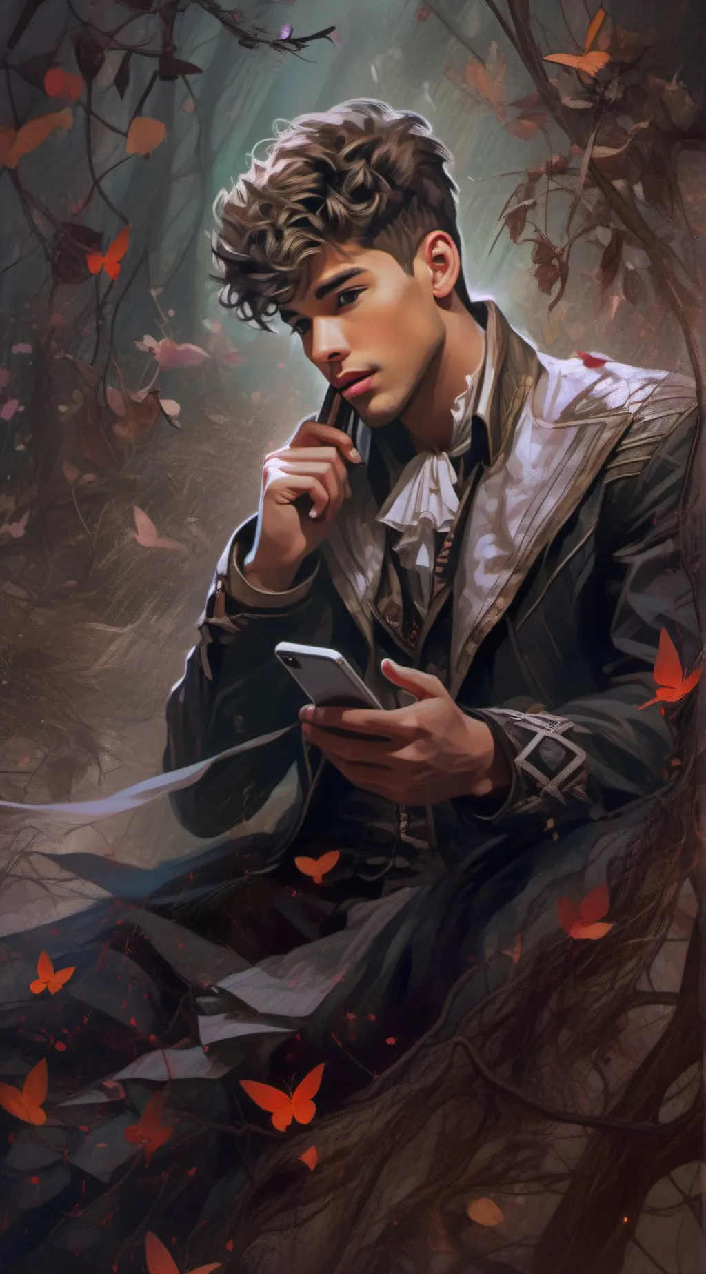 ai character: Tommy  background