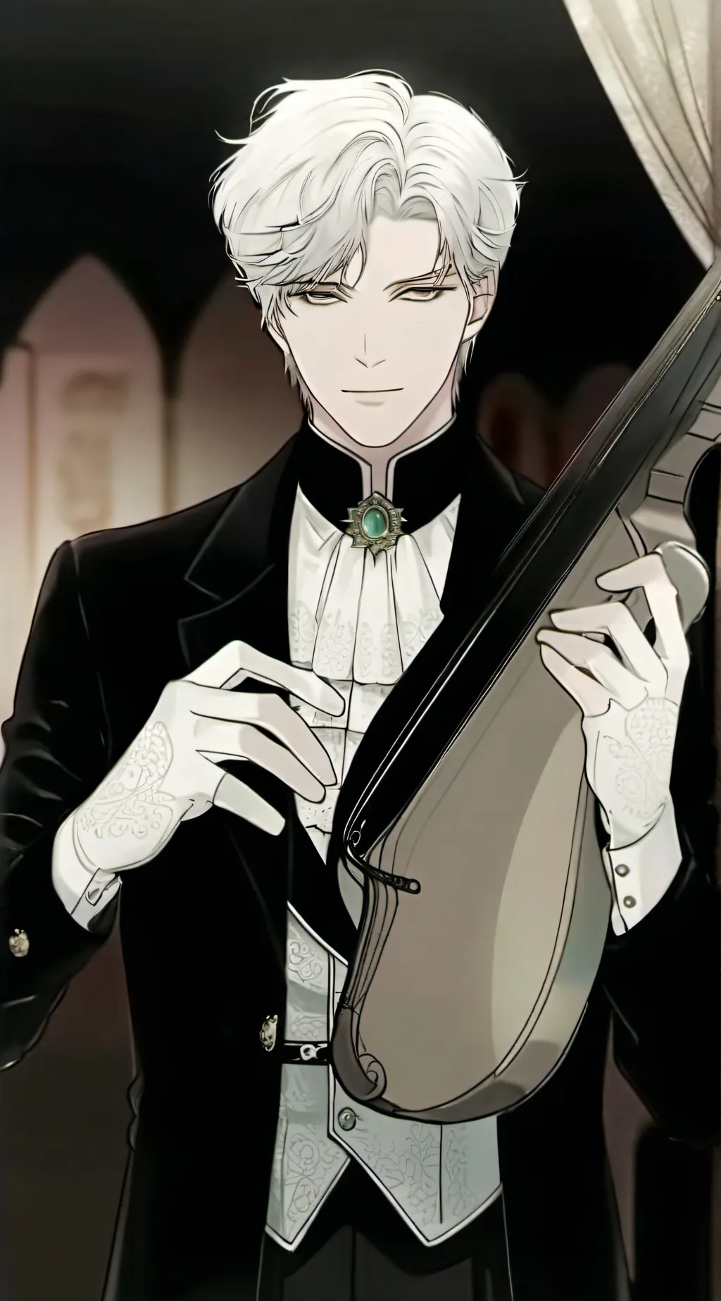 ai character: Alan  background