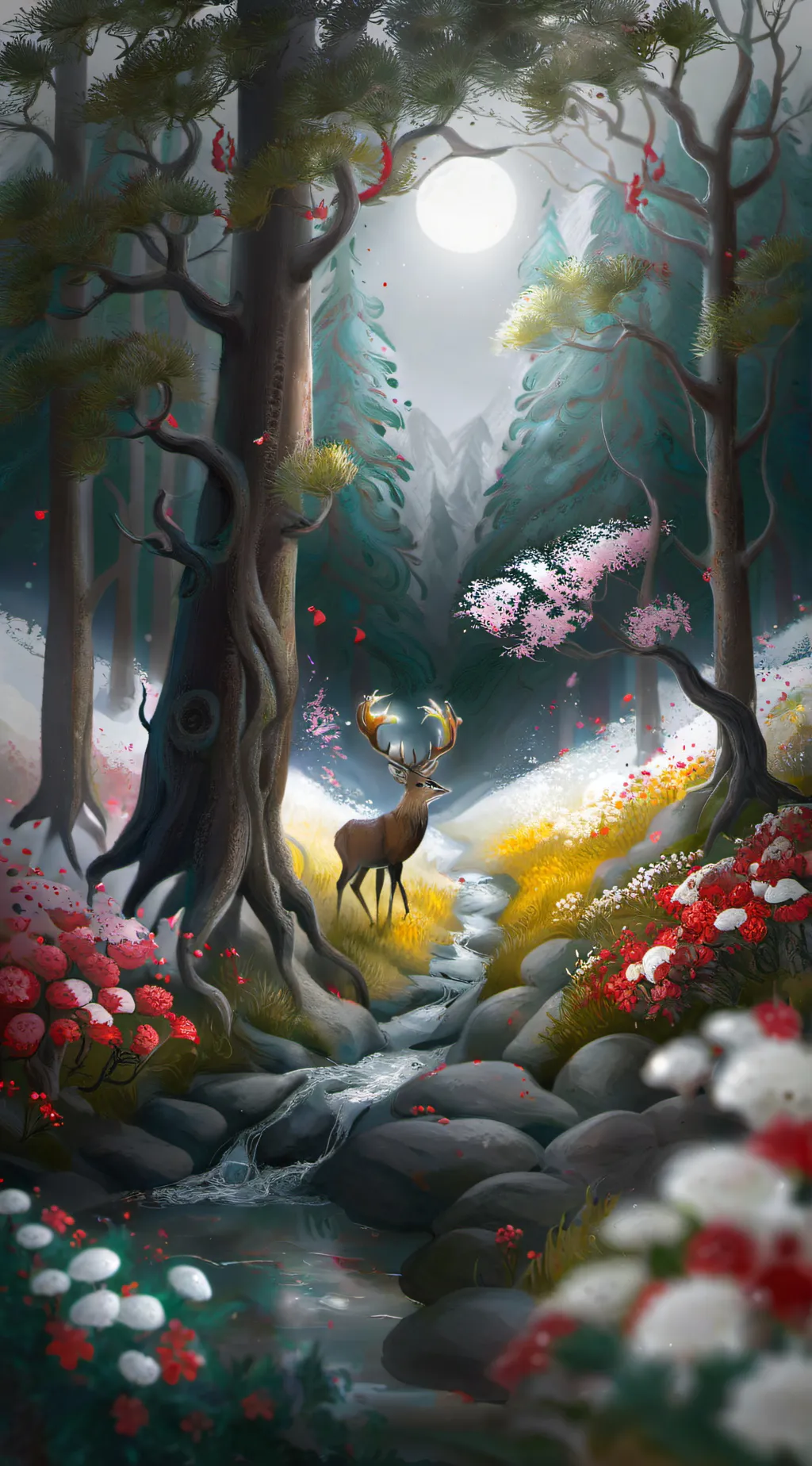 ai character: mui and yui swapau background