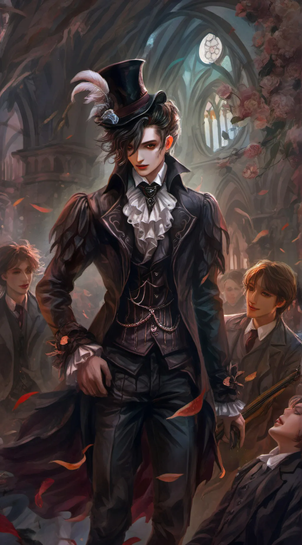 ai character: ~enhypen~ background