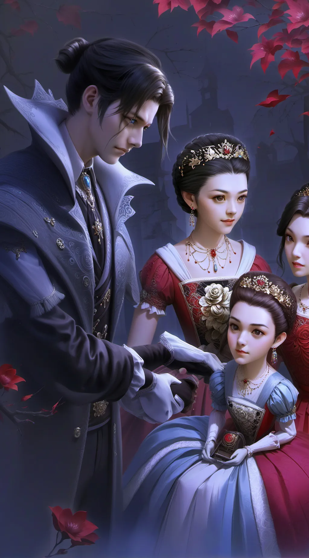 ai character: Belle background