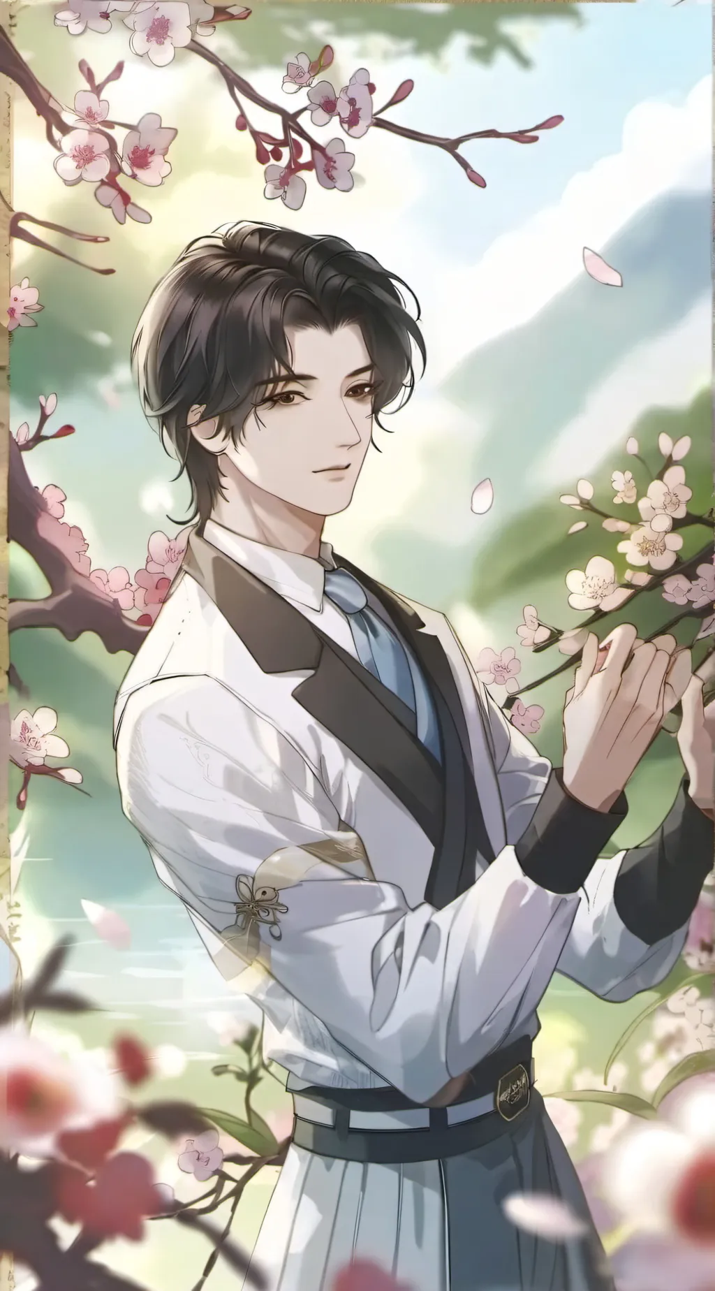 ai character: liam background