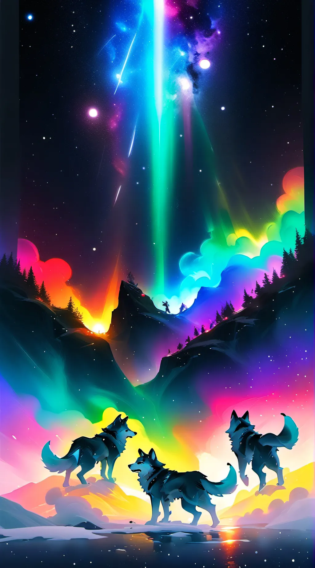 ai character: mha but animals?!? background