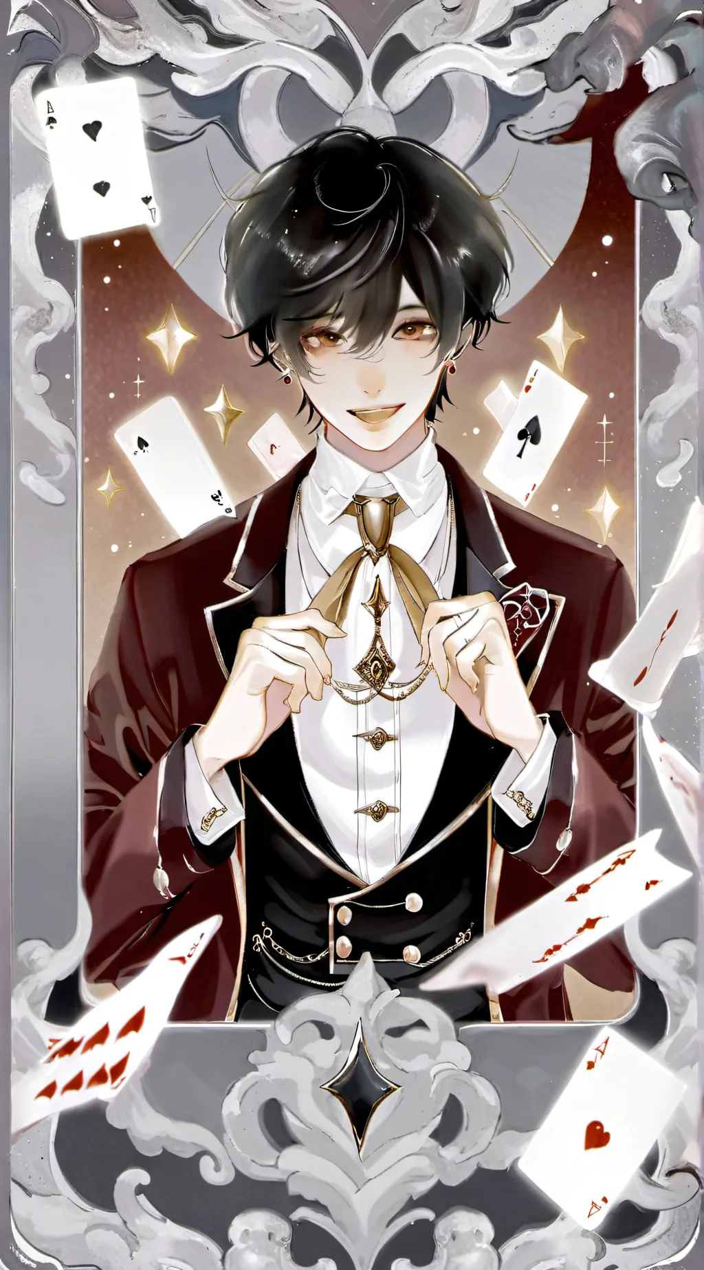 ai character: Ace  background