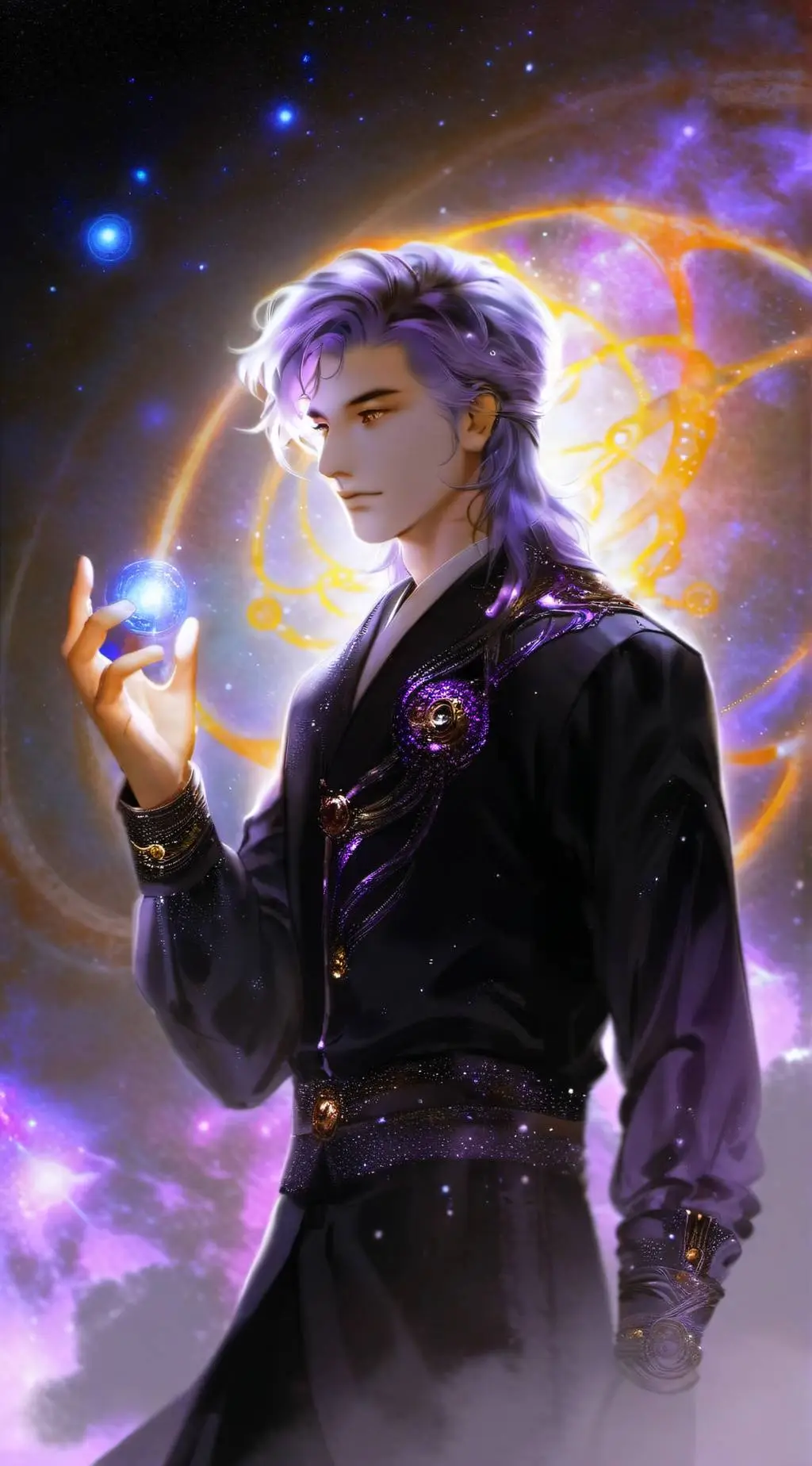 ai character: Galactic supernova background