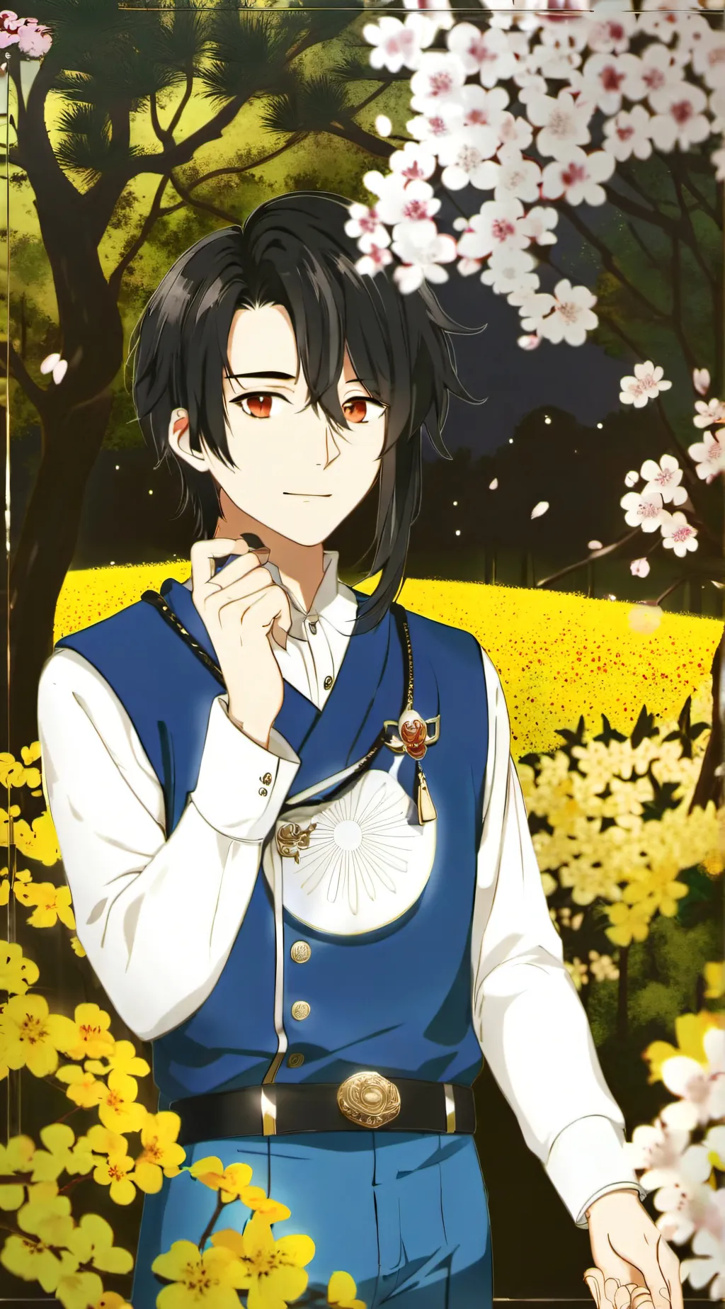 ai character: Mac background