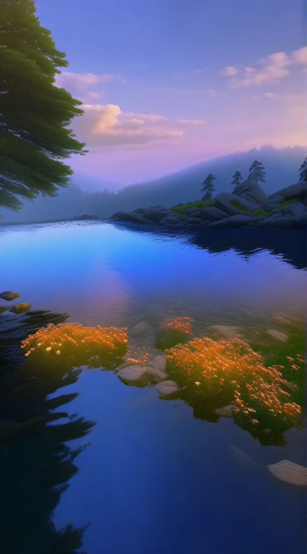 ai character: Safe space  background