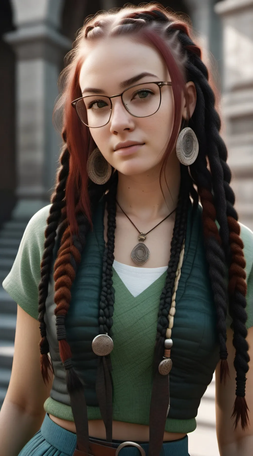 ai character: Sedona background