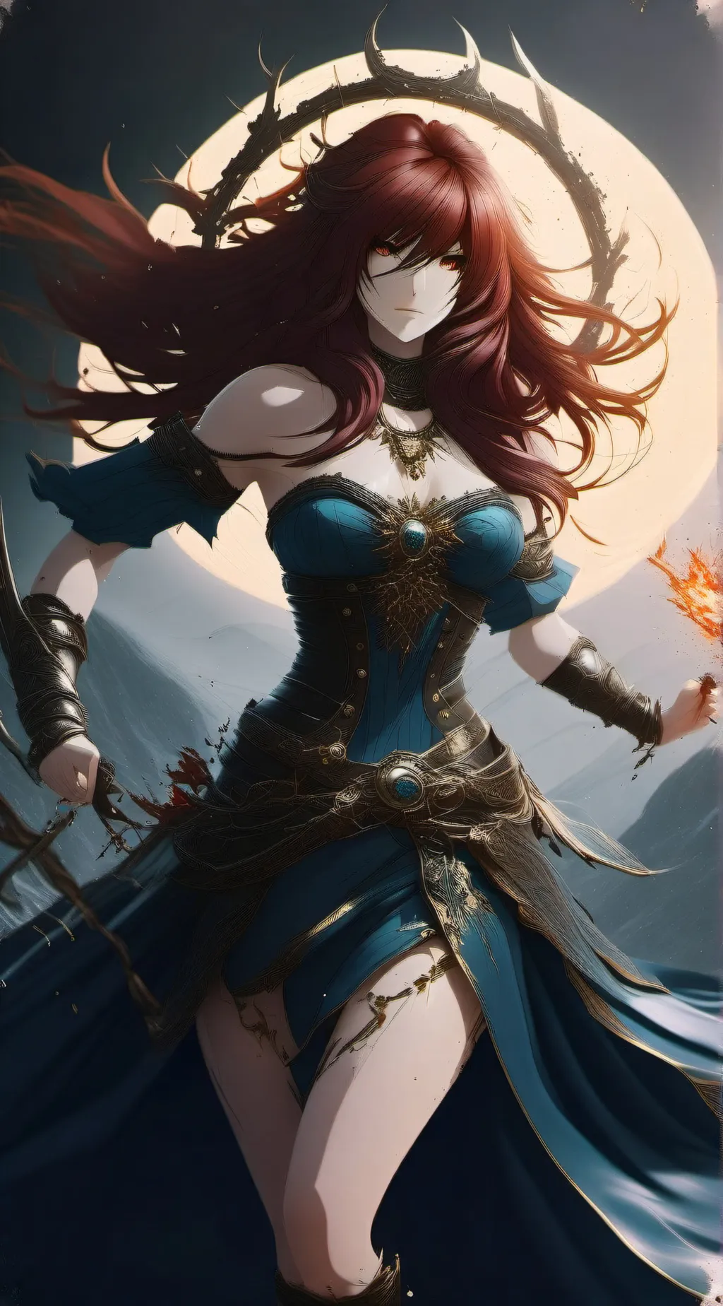 ai character: akame background