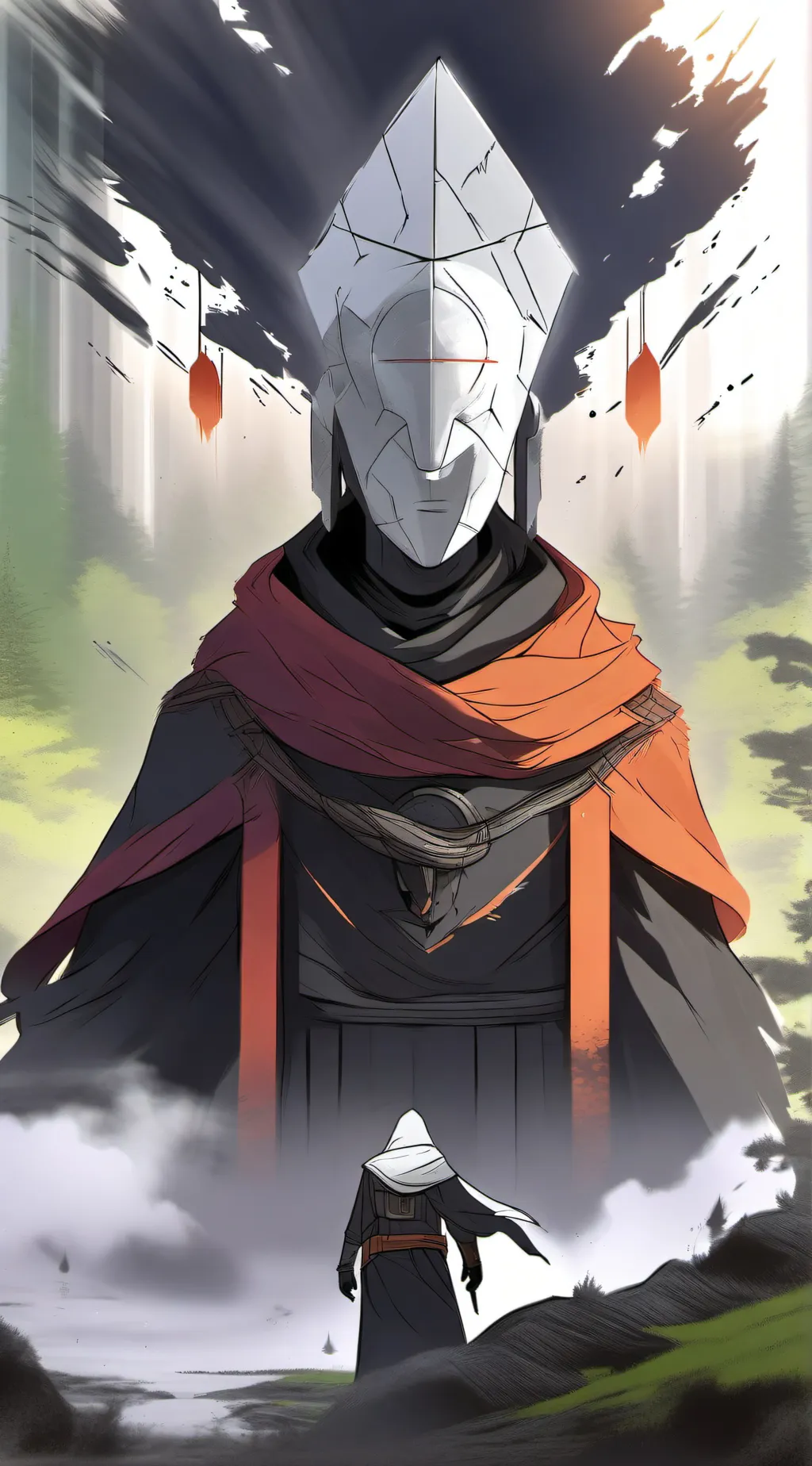 ai character: The Witness background