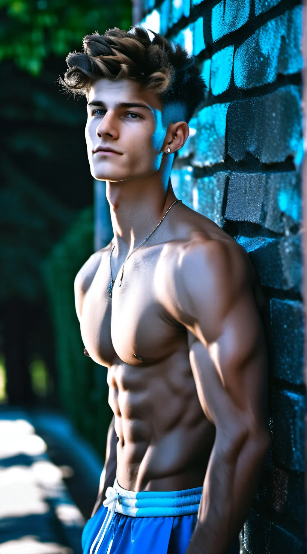 ai character: Aaron background