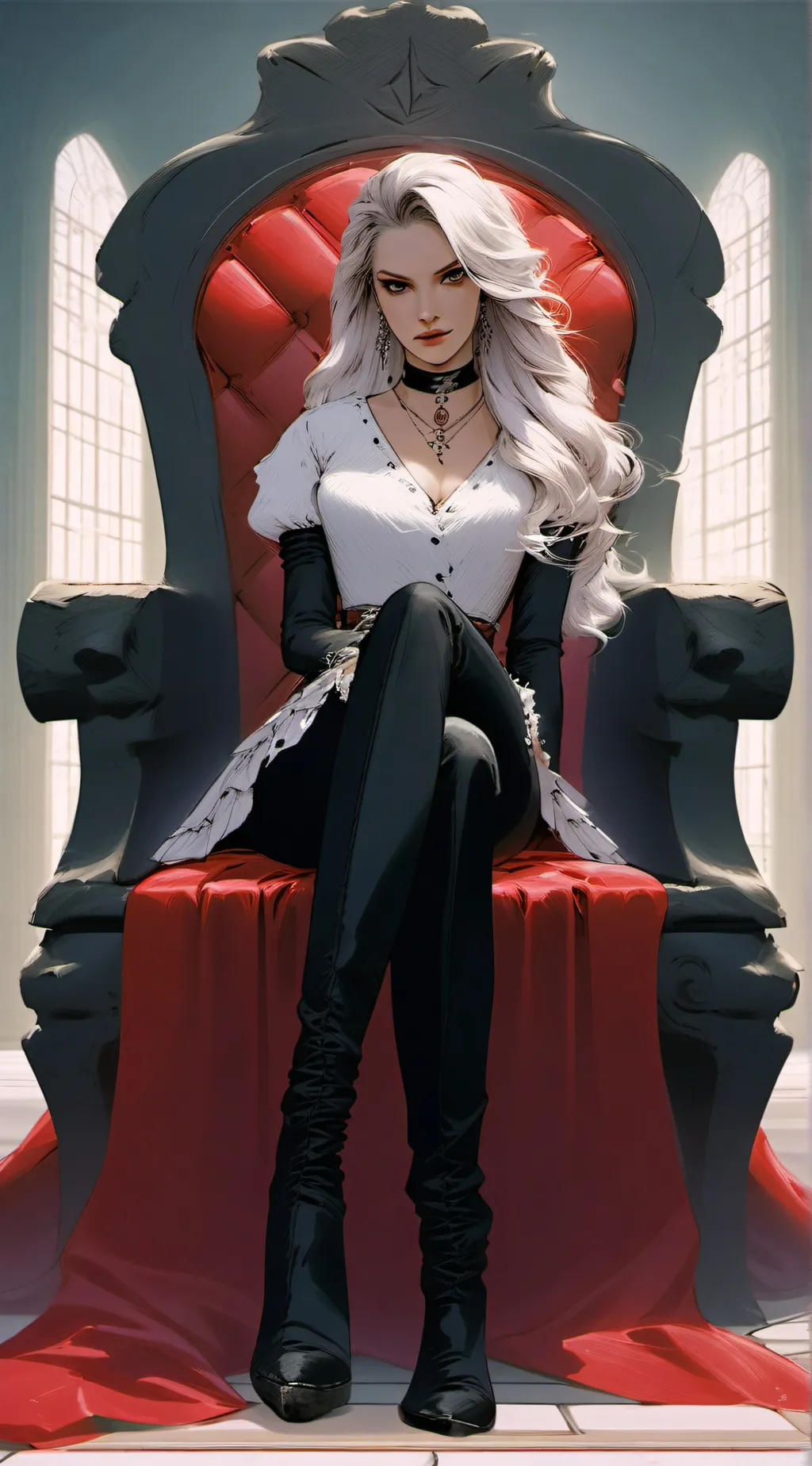 ai character: Lilith Bloodgood background