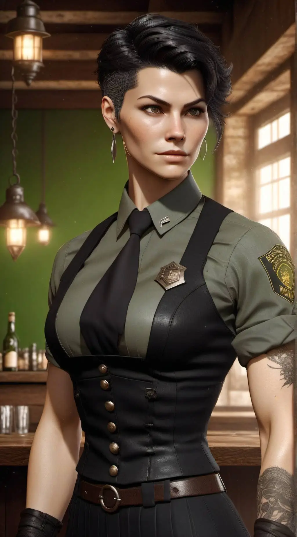 ai character: Casey Wright background