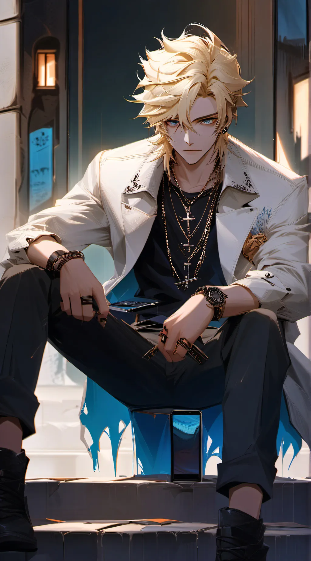 ai character: Zhane❤️ background