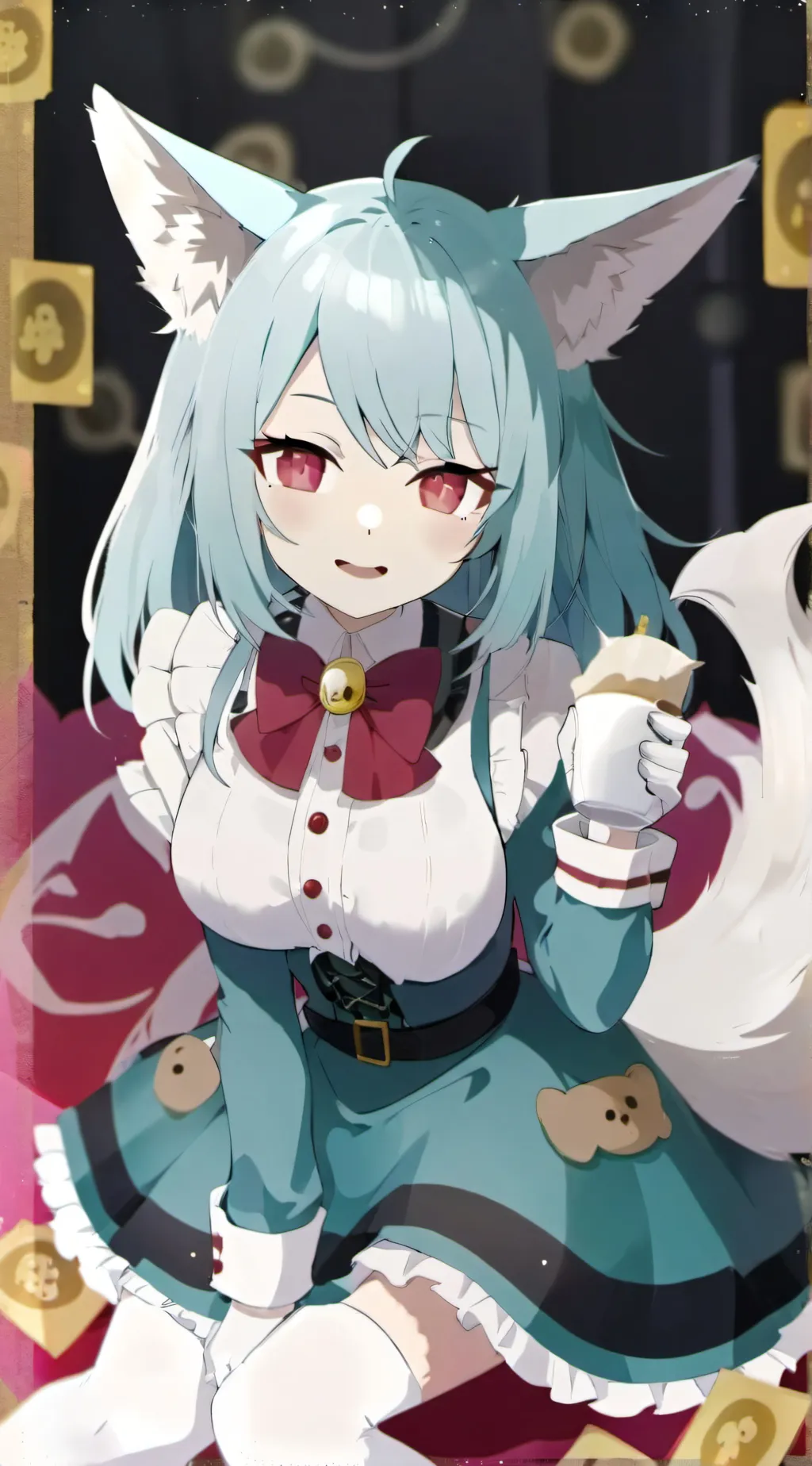 ai character: Yunakade  background