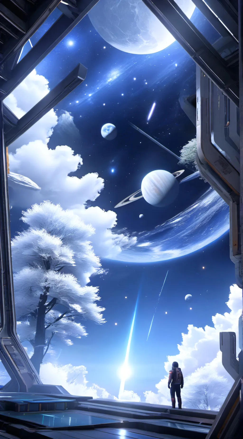 ai character: Decendents  background