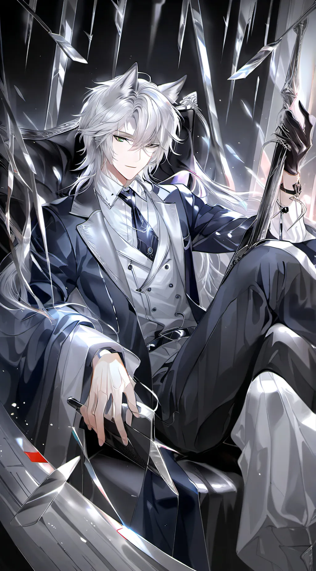 ai character: Chris background