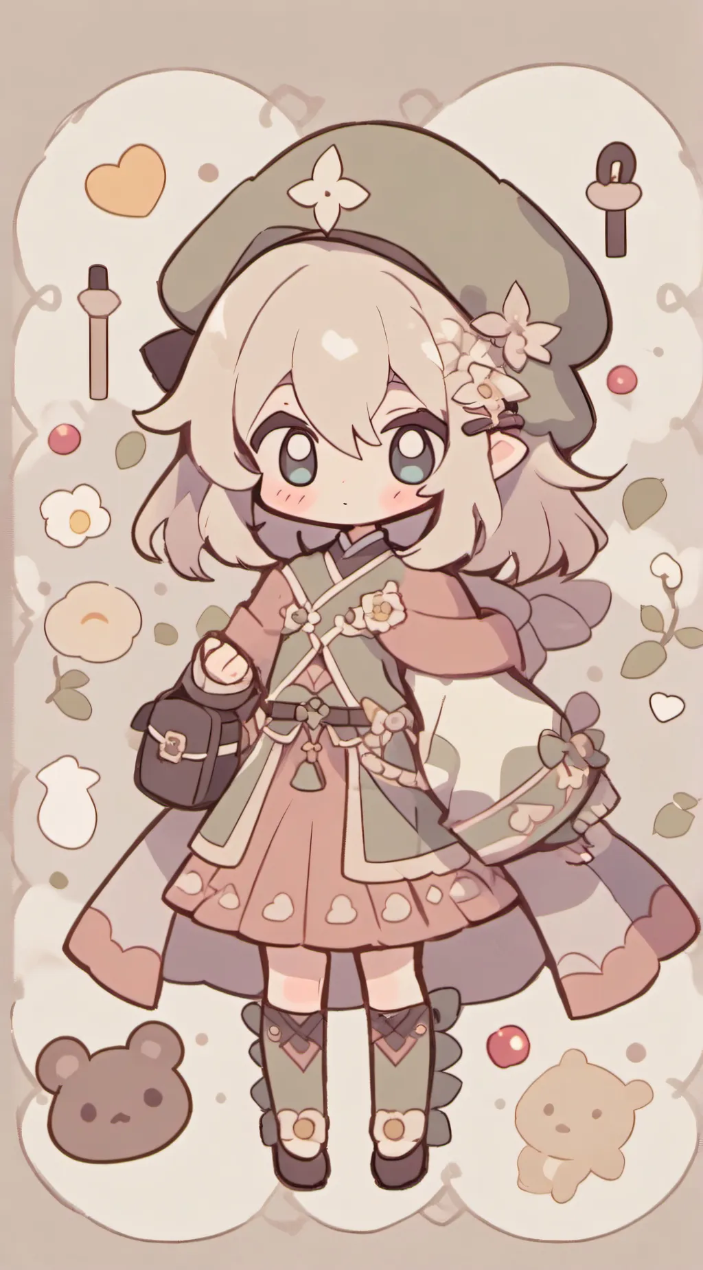 ai character: Larkin background