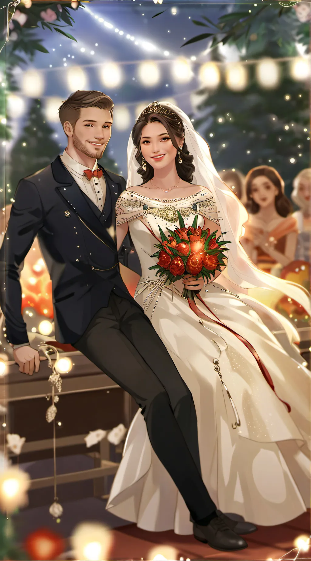 ai character: lily background