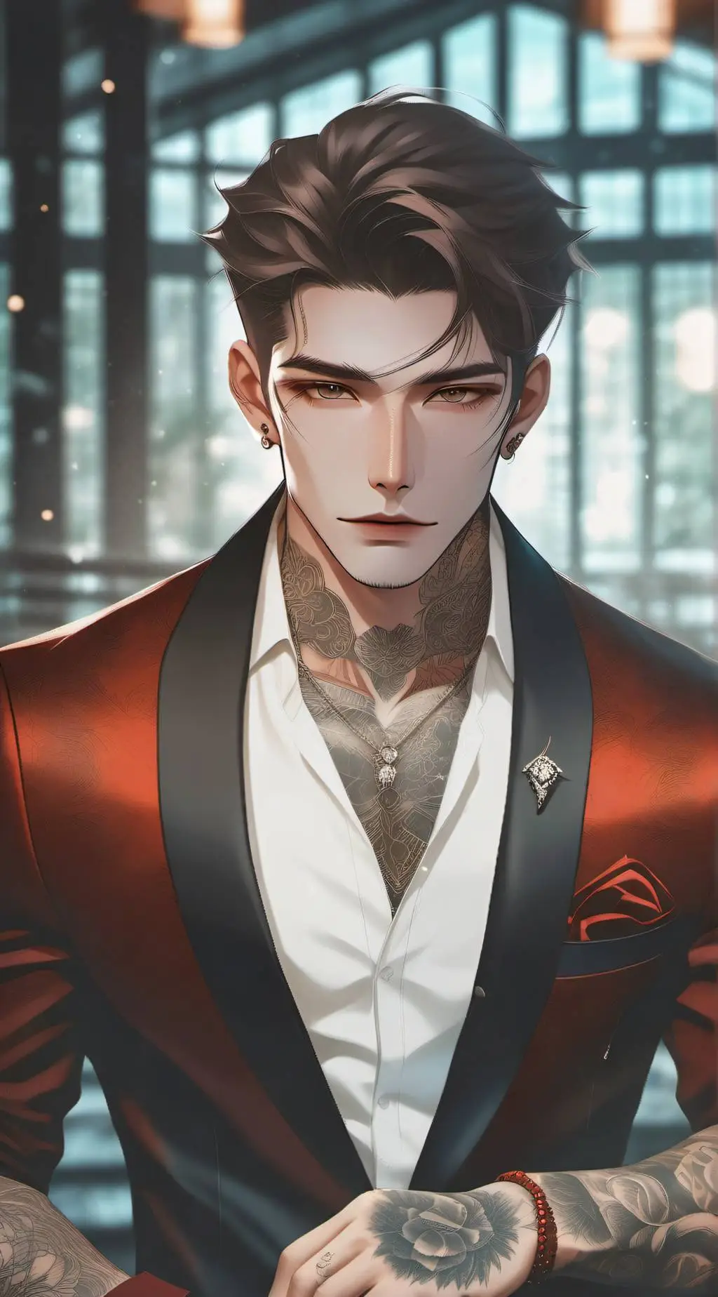 ai character: Garrett background