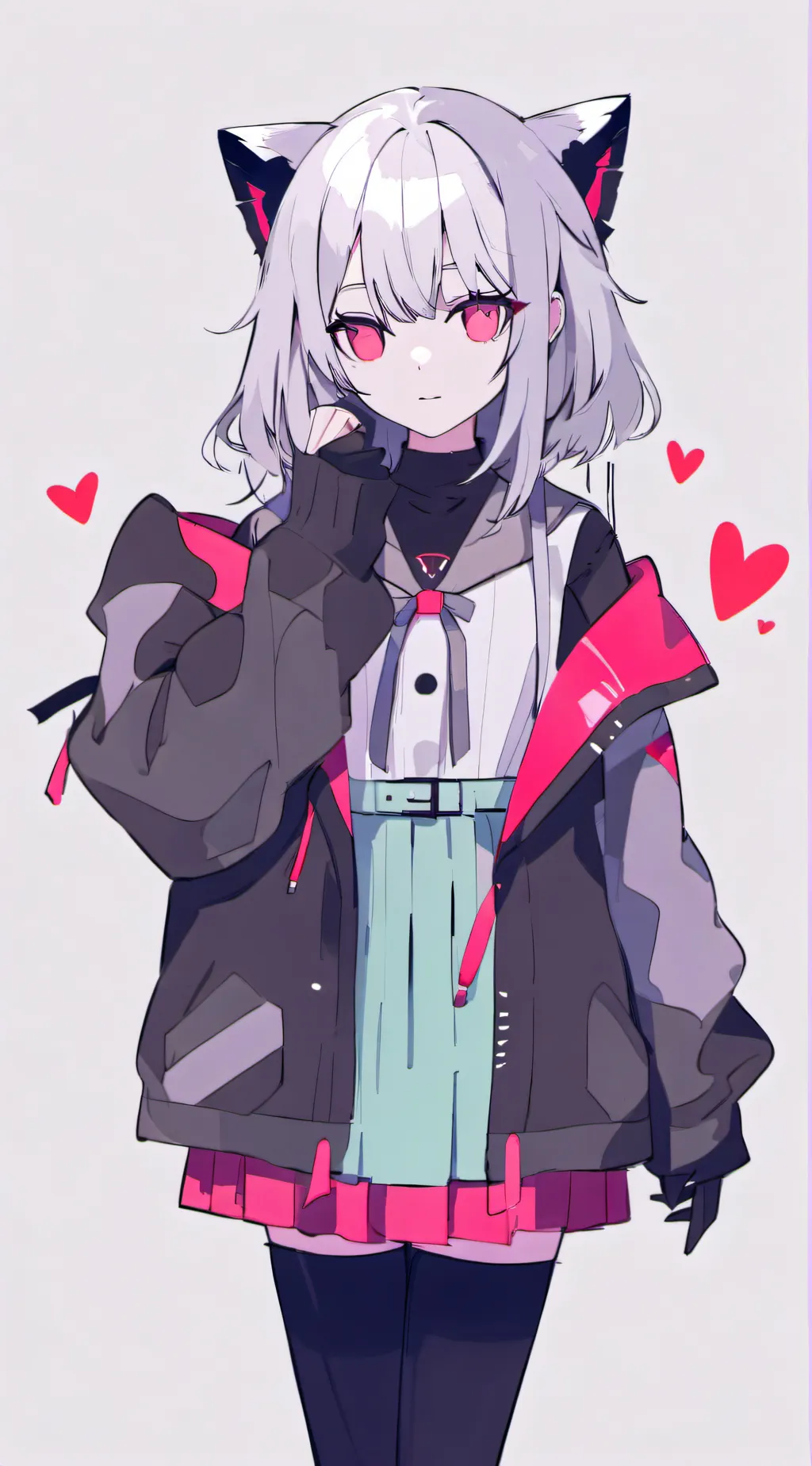 ai character: Miku background