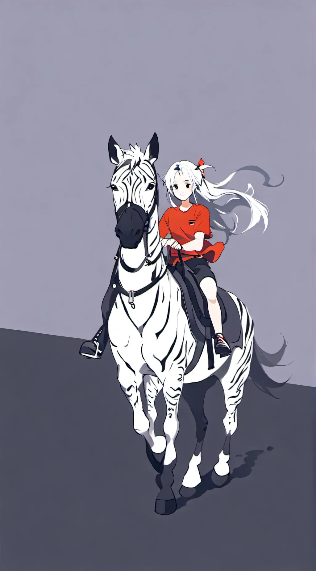 ai character: Stripes  background