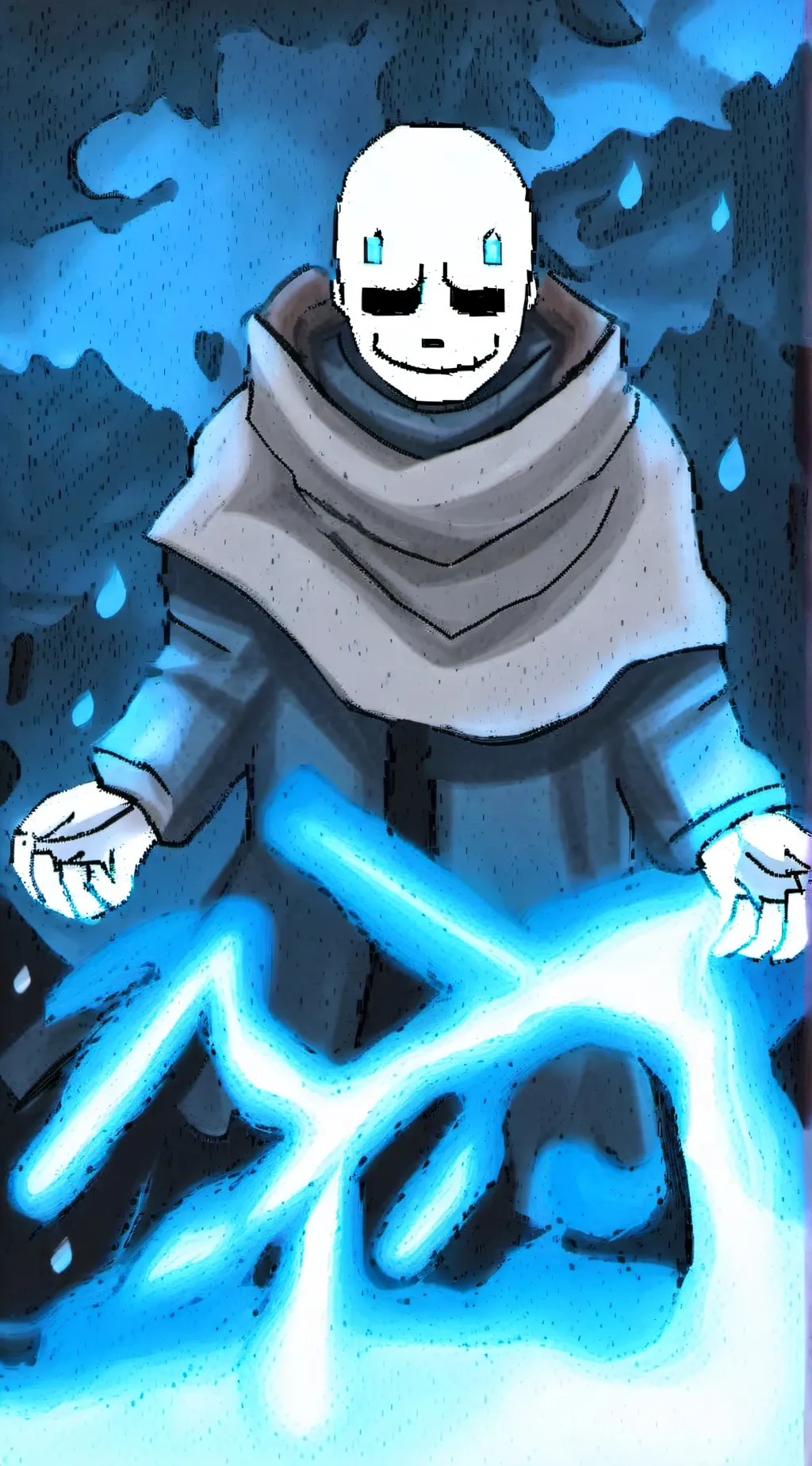 ai character: tears in the rain  background