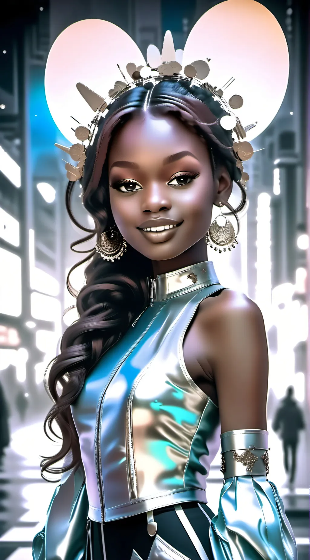 ai character: Anastasia  background