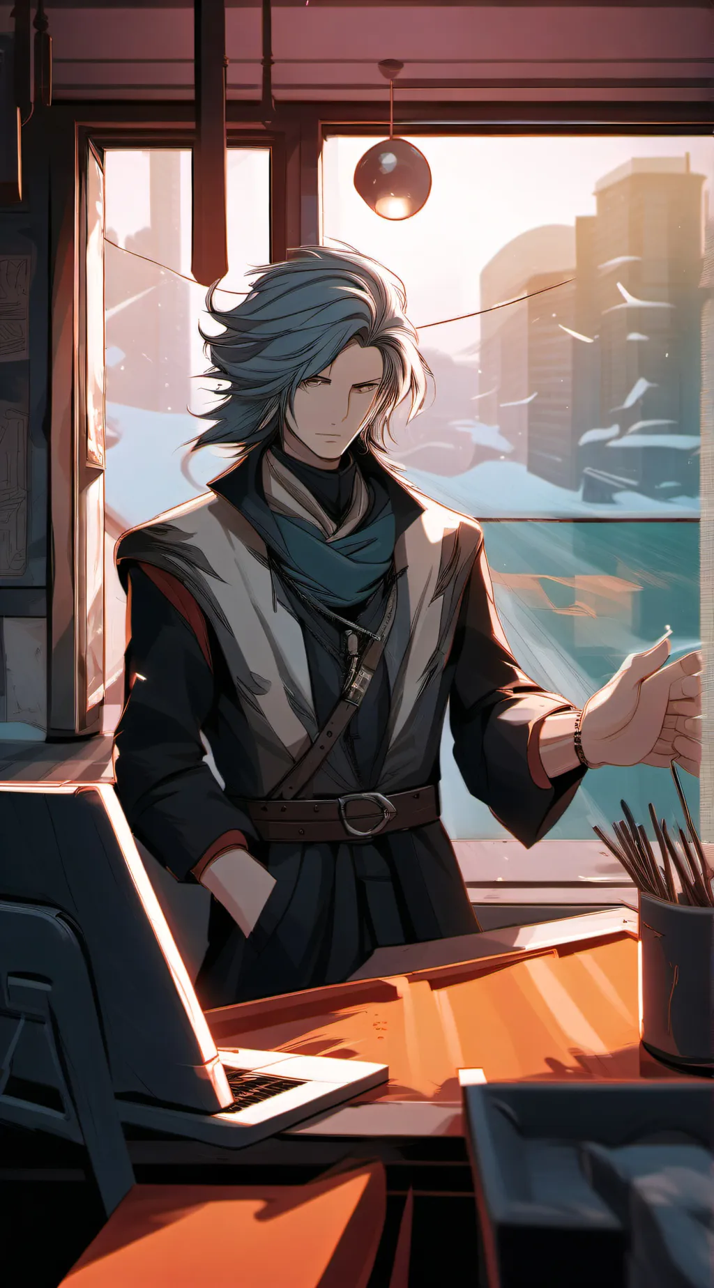 ai character: Nathan background