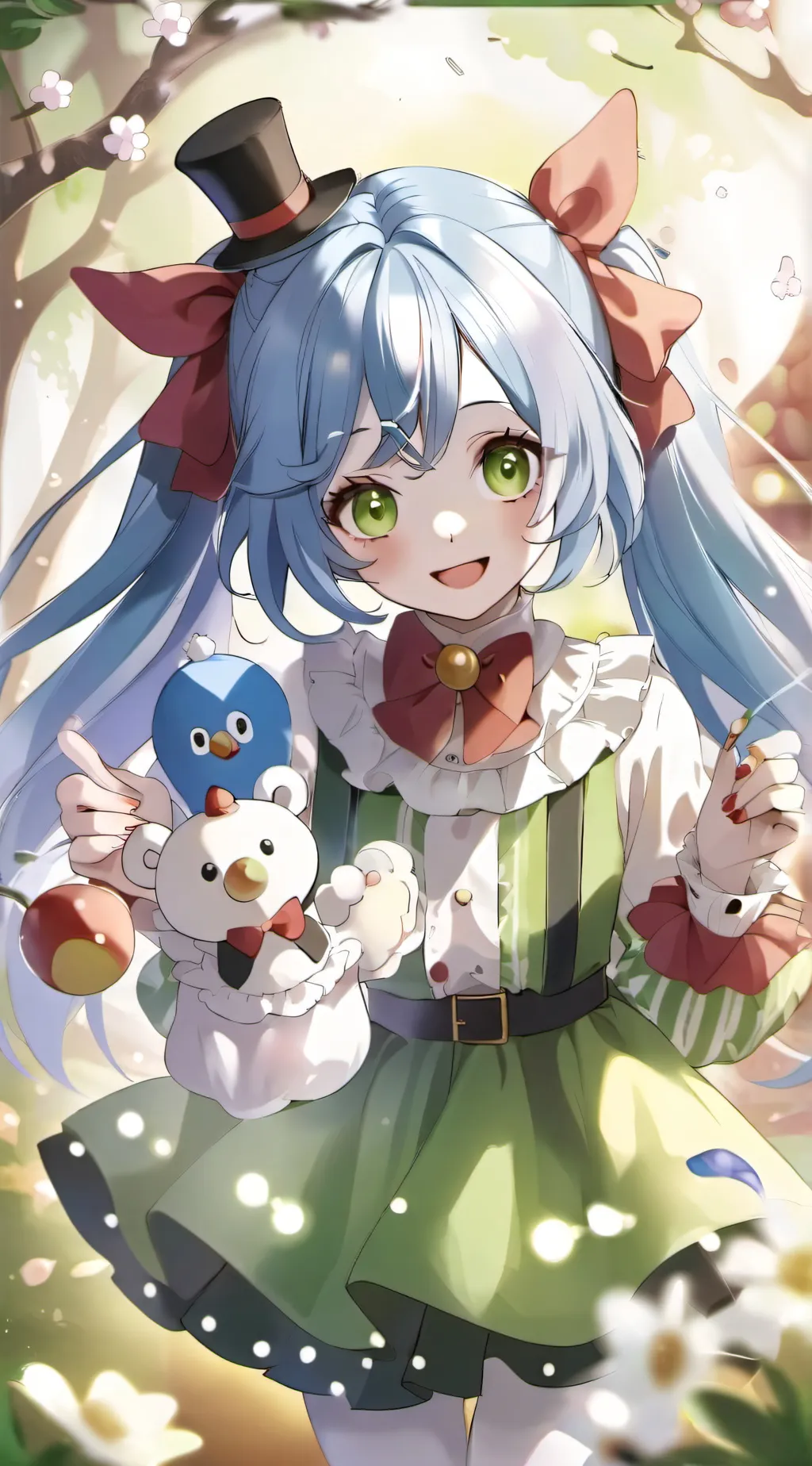 ai character: Allie  background