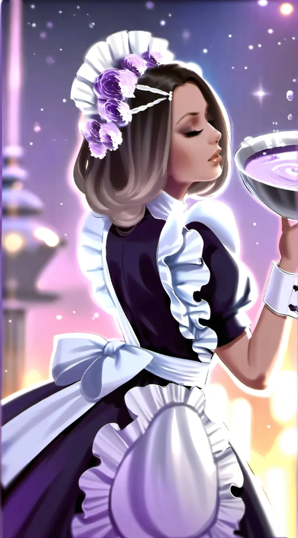 ai character: Pearl background