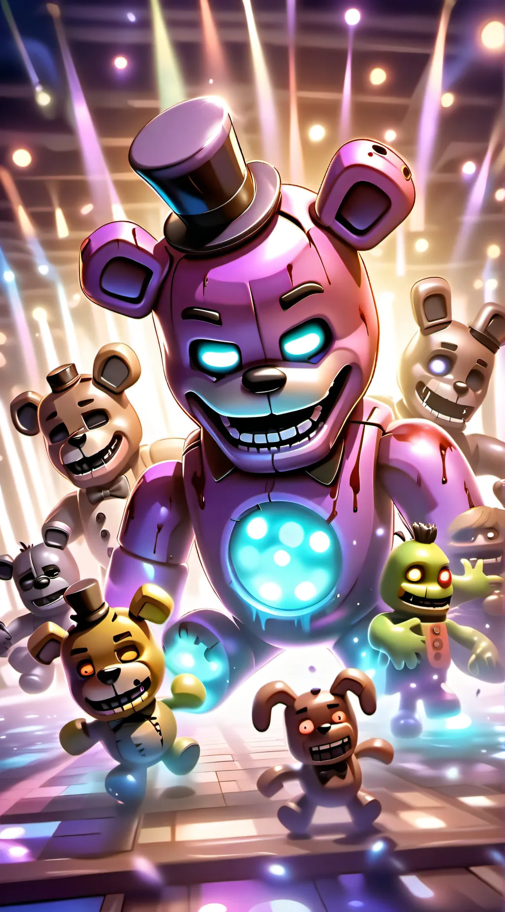 ai character: fnaf sl background