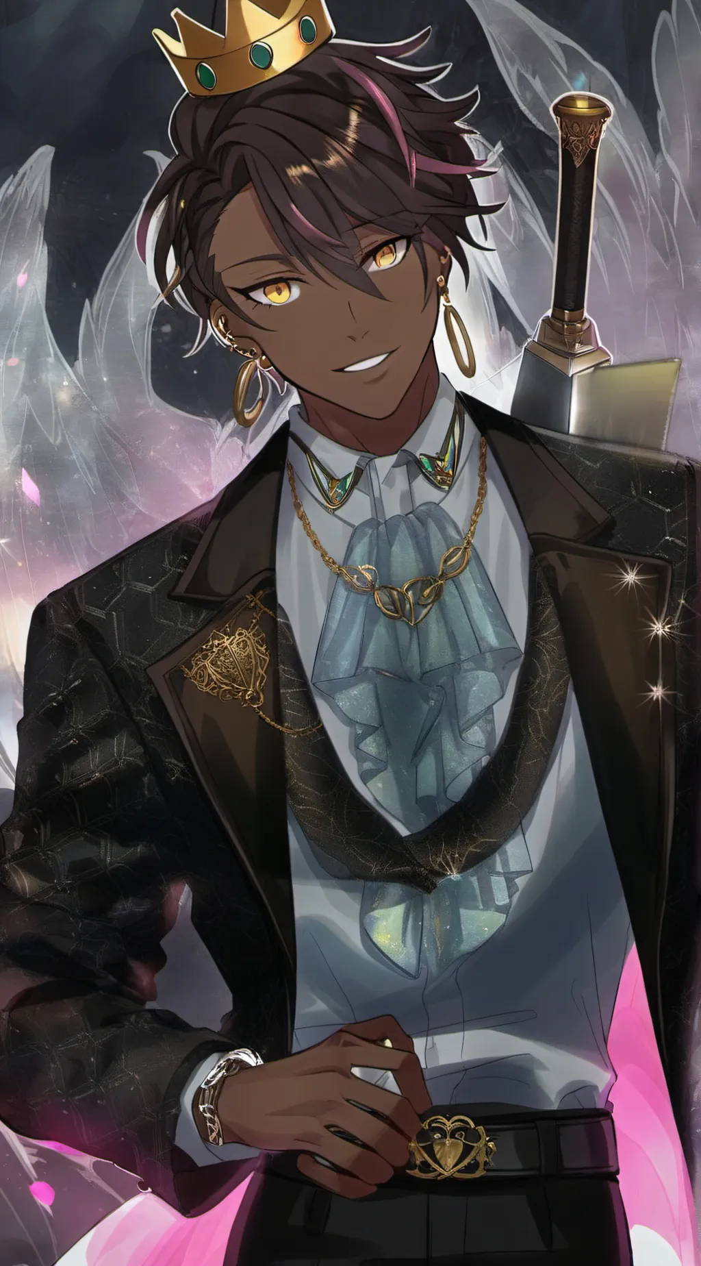 ai character: Light prince background