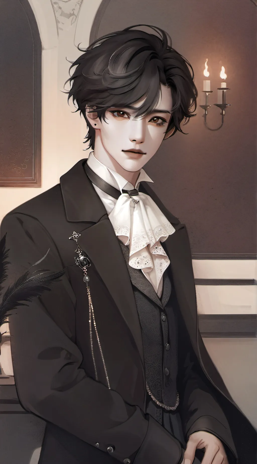 ai character: Aquira  background