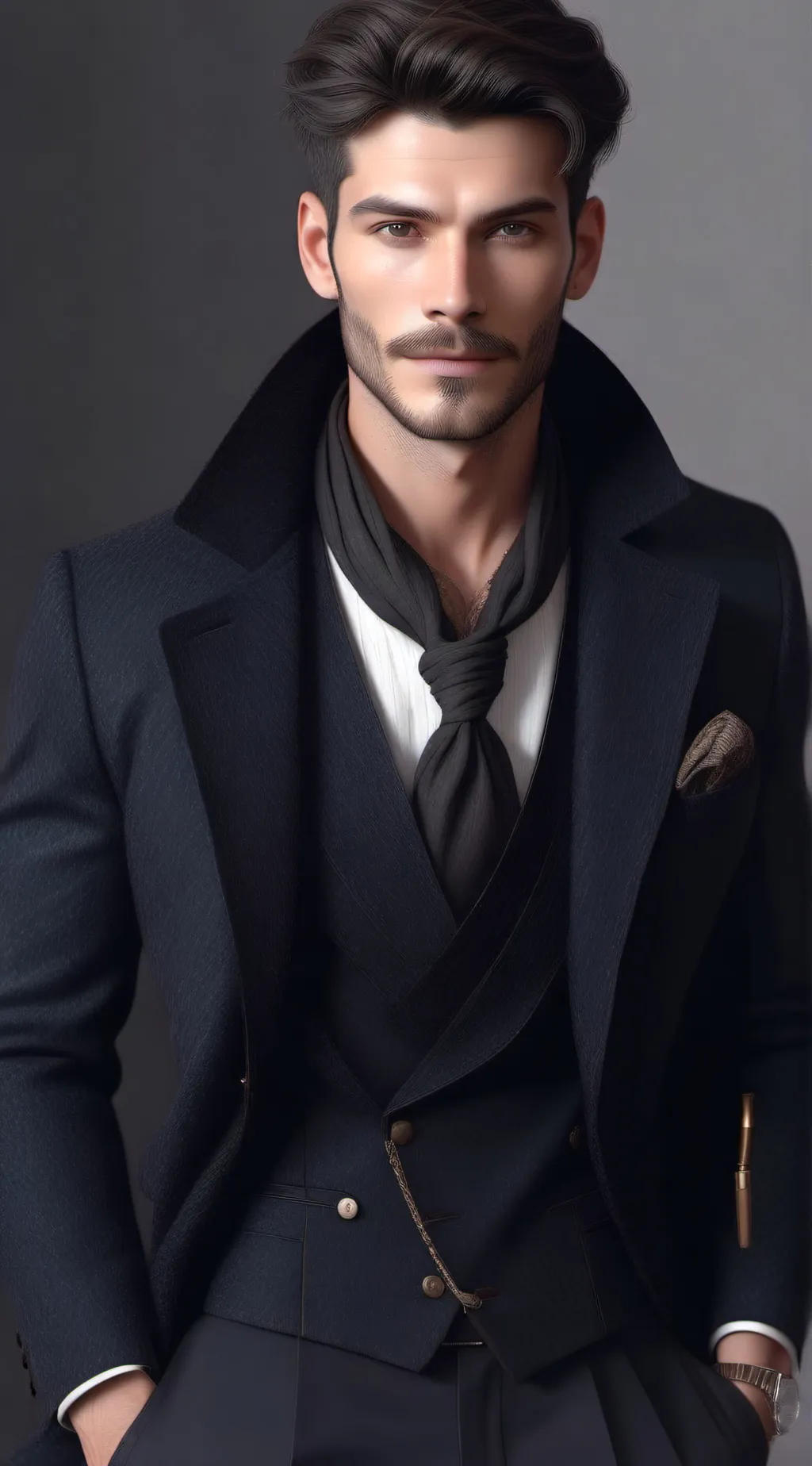 ai character: Louie background