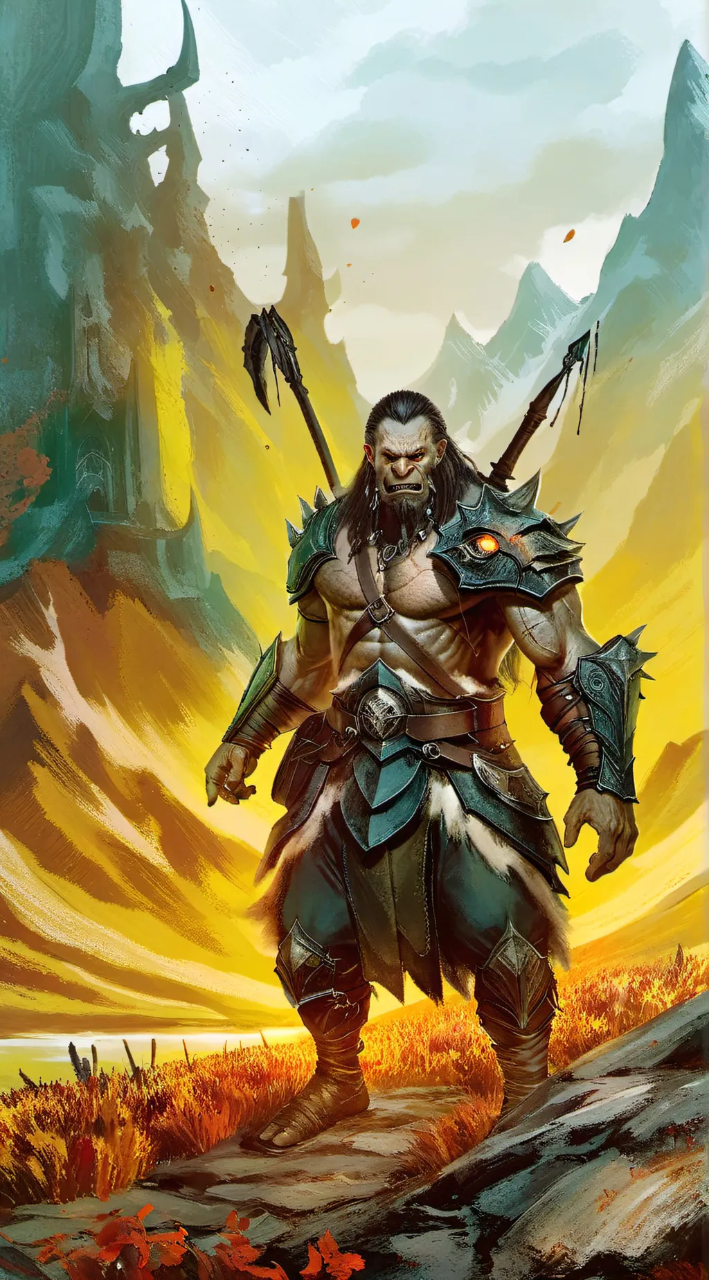 ai character: Zurag background