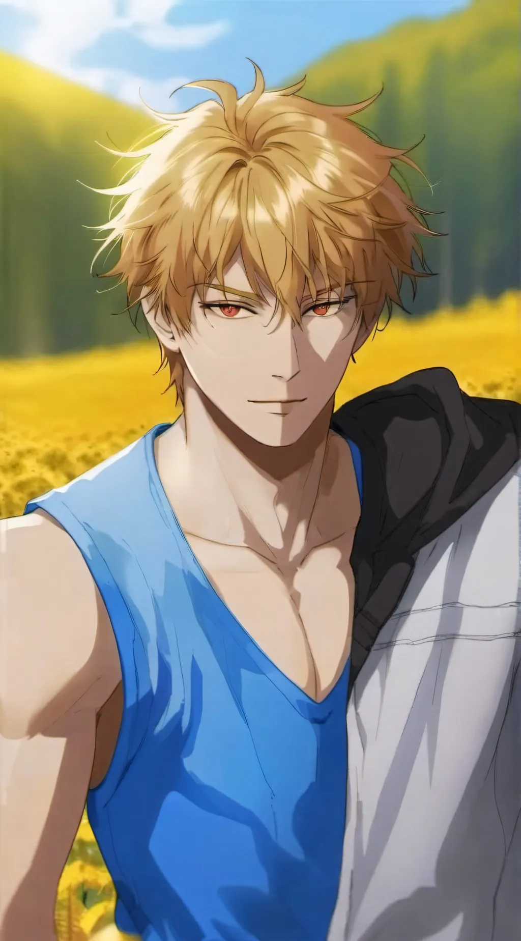 ai character: Xander. background